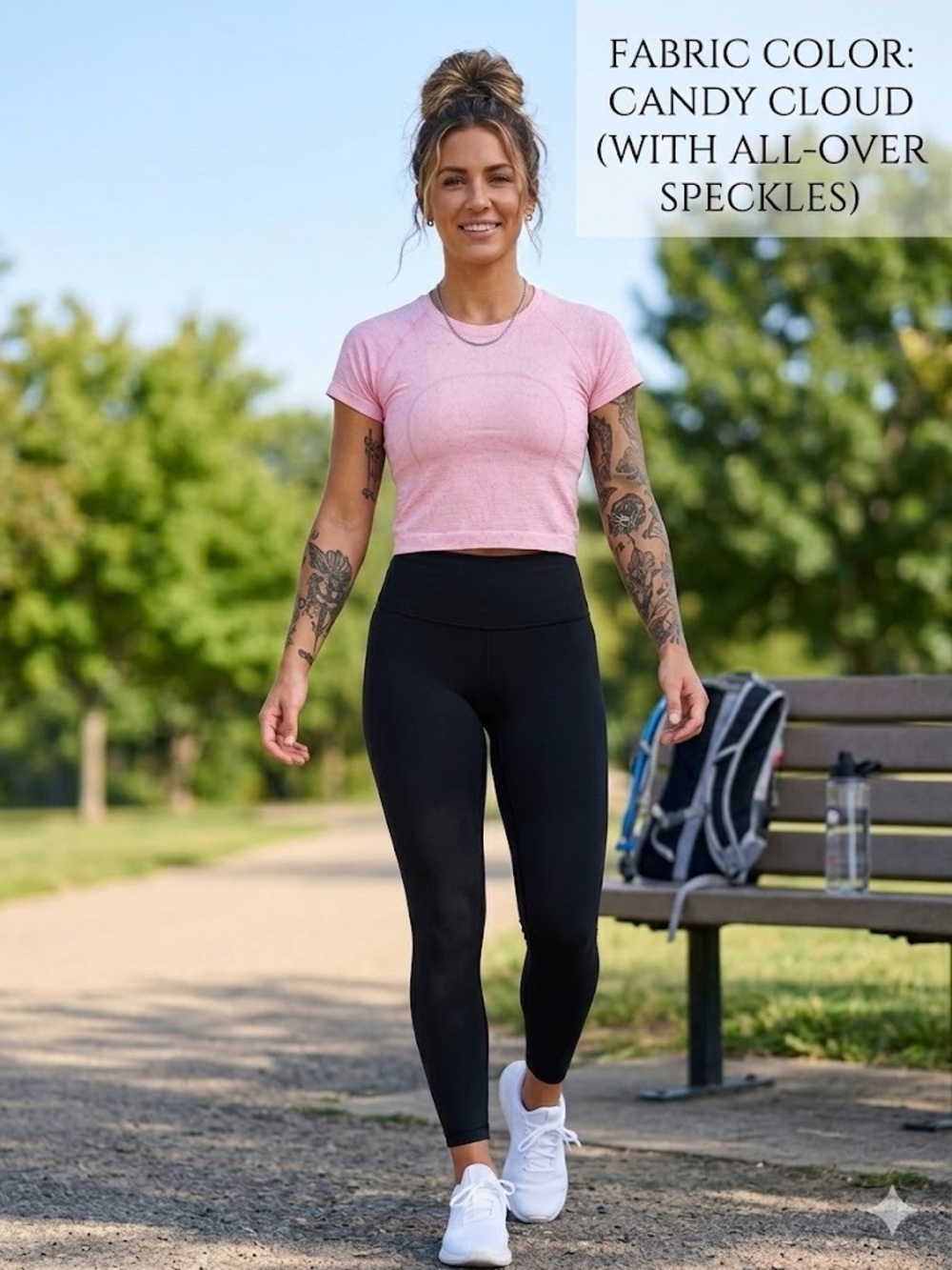 🍋☁️  NWT Lululemon Swiftly Tech Cropped Short Sleeve 2.0 - Size 6